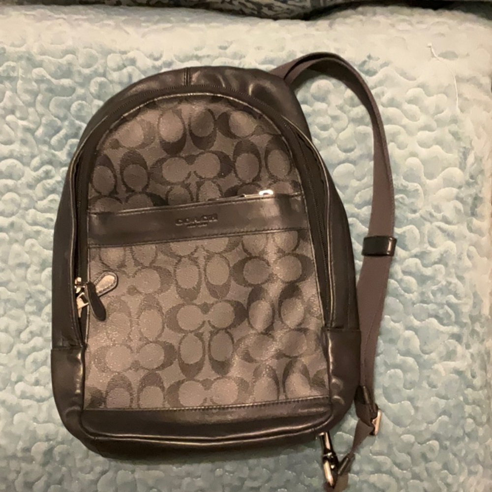 Coach backpack purse